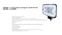 Imagen de FOCO RECTANGULAR LUZ LED CON BORDE LED BLANCO 18W 6 LEDS                                                                
